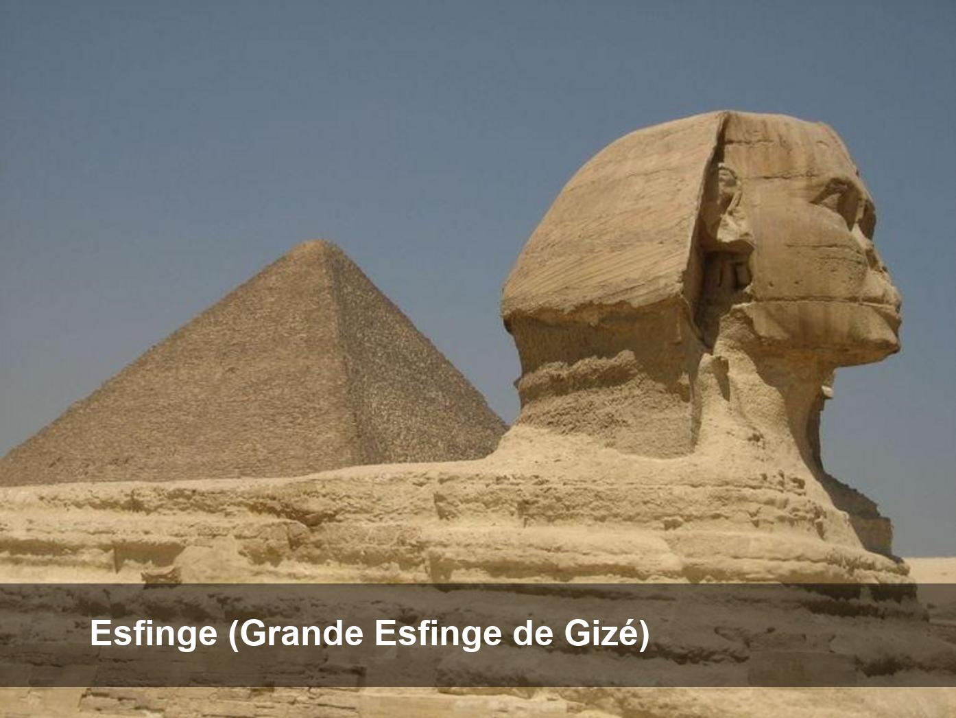 Esfinge (Grande Esfinge de Gizé)